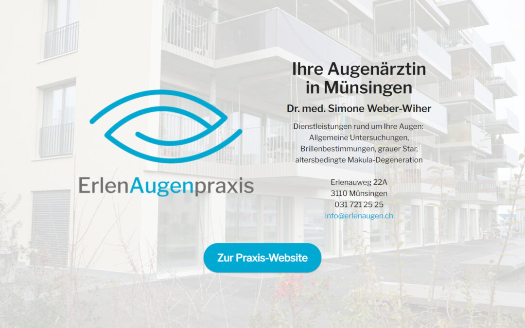 Landing Page für Augenarztpraxis Münsingen