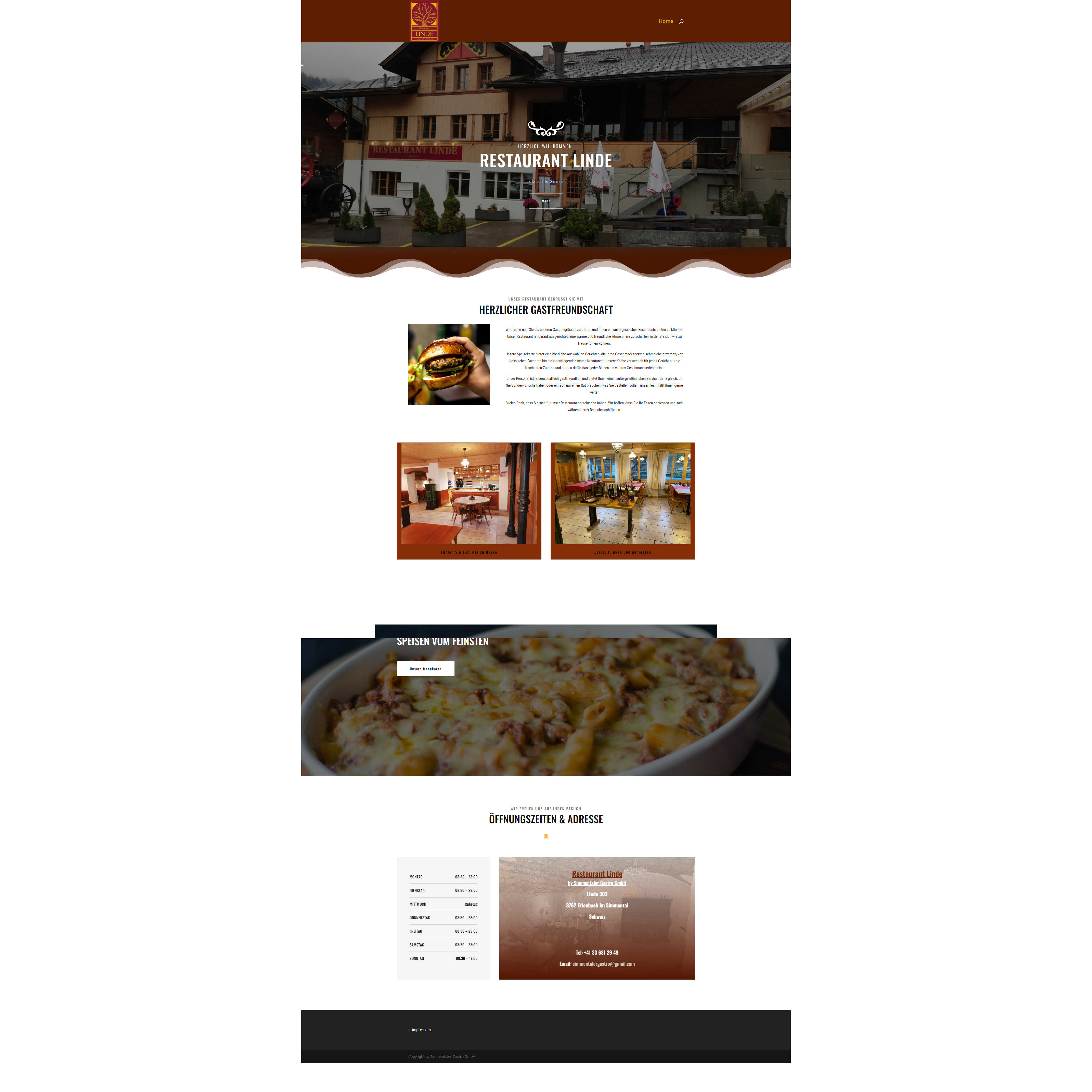 Restaurant Website