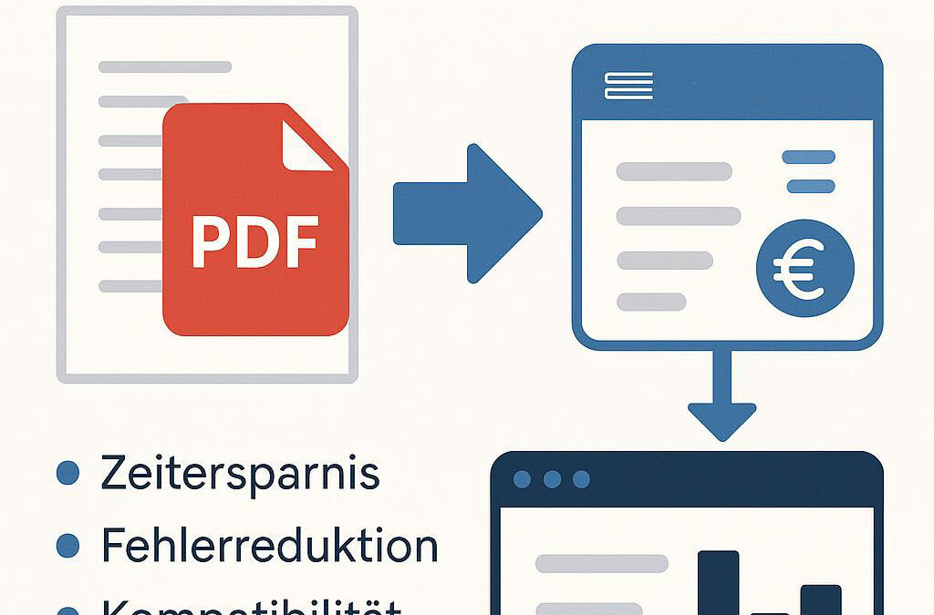 📢 Bald in Offix-ERP: PDF-Daten-Umwandlung für den Buchhaltungs-Software-Import